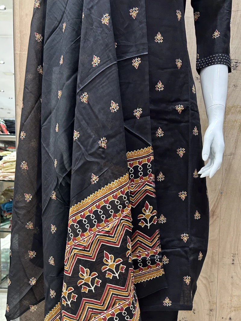 Cotton Salwar With Floral Designs 8
