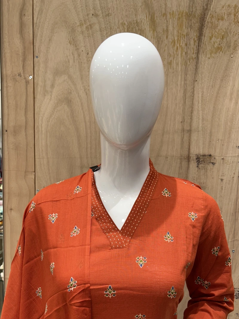 Cotton Salwar With Floral Design 5