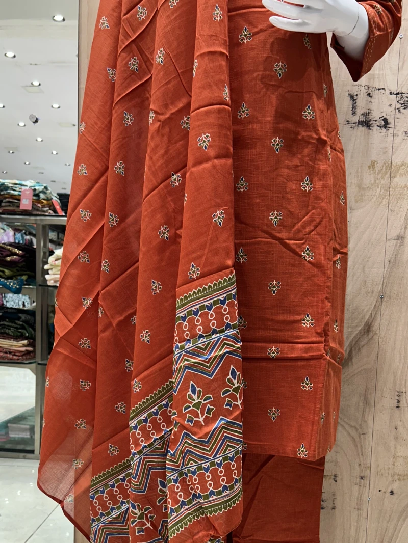 Cotton Salwar With Floral Design 7