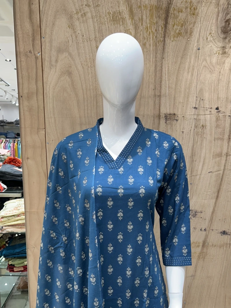 Pure Cotton Salwar With Floral Design 3
