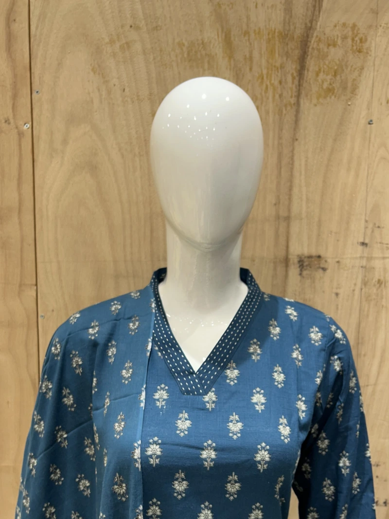 Pure Cotton Salwar With Floral Design 4