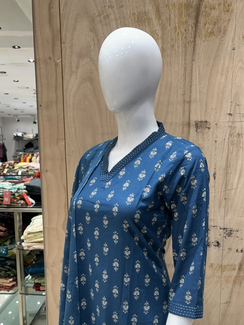 Pure Cotton Salwar With Floral Design 7